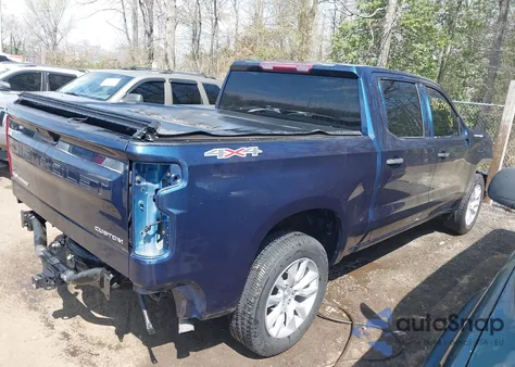2021 Chevrolet Silverado 1500 4Wd Short Bed Custom from USA, damaged, VIN 3GCPYBEK7MG351373